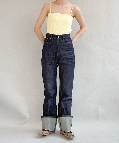 Charles Chaton（シャルルシャトン）の「C リブキャミソール（キャミソール・レディース・ピンク/イエロー/ネイビー・FREE）」の8枚目の写真