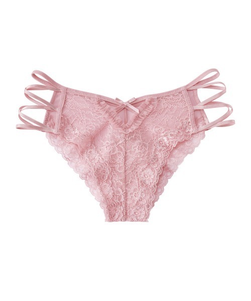 aimerfeel（エメフィール）の「【編み上げ風×リボン×透け感レース