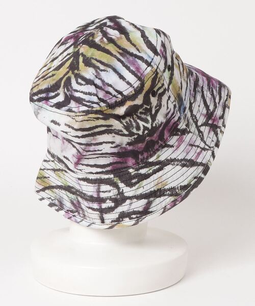 ALLSAINTS(オールセインツ)の「TIEDYE TIGER BUCKET HAT | TIEDYE タイガー バケット ハット(ハット・メンズ・パープル系その他・ONE SIZE)」の3枚目の写真