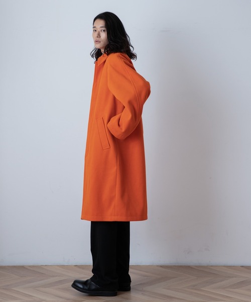 THE STANDARD（ザスタンダード）の「WEGO/ニットメルトンステンカラーコート（ステンカラーコート・メンズ・ベージュ/オレンジ/ブラック・LARGE/MEDIUM）」の17枚目の写真