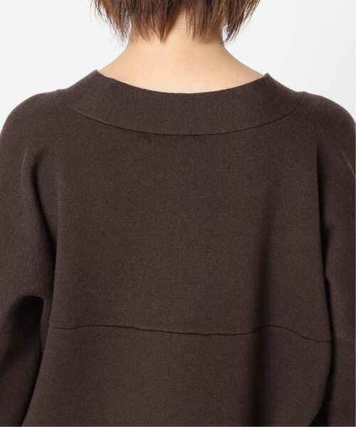 Noble(ノーブル)の「《追加》Vネックドルマンカーディガン(カーディガン/ボレロ・レディース・ベージュ/ネイビー/ブラウン/イエロー・FREE)」の20枚目の写真