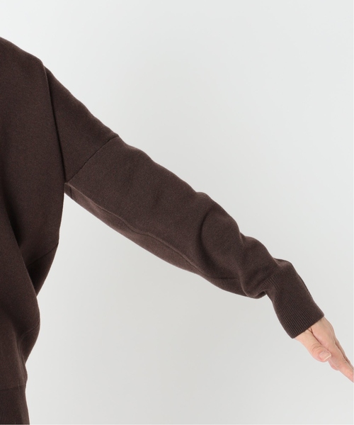 Noble(ノーブル)の「《追加》Vネックドルマンカーディガン(カーディガン/ボレロ・レディース・ベージュ/ネイビー/ブラウン/イエロー・FREE)」の21枚目の写真