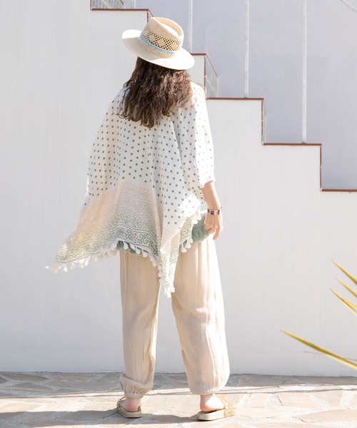 チャイハネ（チャイハネ）の「【チャイハネ】ホーリーUVカーディガン（カーディガン/ボレロ・レディース・ホワイト/ピンク/オレンジ/ブルー/グリーン・FREE）」の20枚目の写真