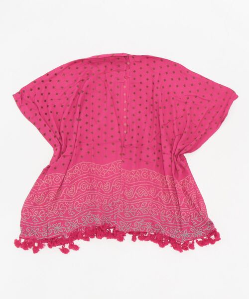 チャイハネ（チャイハネ）の「【チャイハネ】ホーリーUVカーディガン（カーディガン/ボレロ・レディース・ホワイト/ピンク/オレンジ/ブルー/グリーン・FREE）」の7枚目の写真