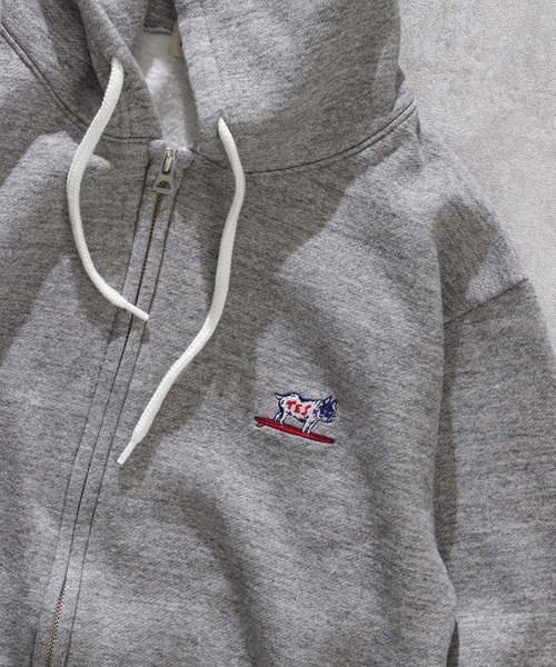 The Endless Summer(エンドレスサマー)の「TES HUNTINGTON SWEAT ZIP PARKA / ジップパーカー(パーカー・メンズ・グレー/ホワイト/ネイビー/ブラック・LARGE/X-LARGE/MEDIUM)」の3枚目の写真