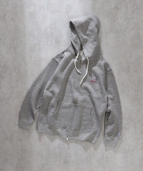 The Endless Summer(エンドレスサマー)の「TES HUNTINGTON SWEAT ZIP PARKA / ジップパーカー(パーカー・メンズ・グレー/ホワイト/ネイビー/ブラック・LARGE/X-LARGE/MEDIUM)」の9枚目の写真
