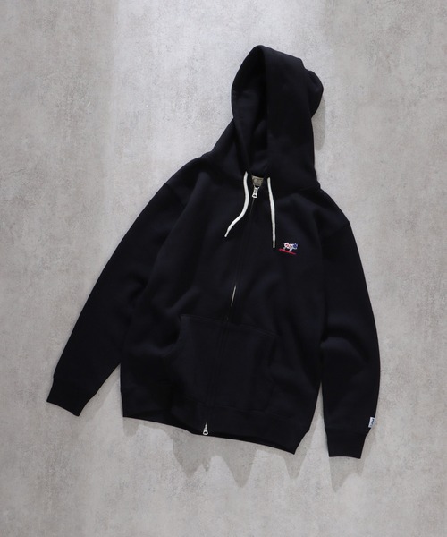 The Endless Summer(エンドレスサマー)の「TES HUNTINGTON SWEAT ZIP PARKA / ジップパーカー(パーカー・メンズ・グレー/ホワイト/ネイビー/ブラック・LARGE/X-LARGE/MEDIUM)」の7枚目の写真