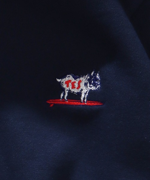 The Endless Summer(エンドレスサマー)の「TES HUNTINGTON SWEAT ZIP PARKA / ジップパーカー(パーカー・メンズ・グレー/ホワイト/ネイビー/ブラック・LARGE/X-LARGE/MEDIUM)」の13枚目の写真