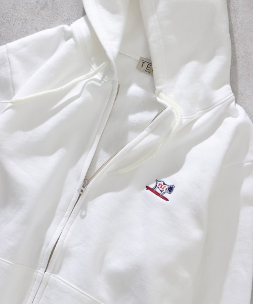 The Endless Summer(エンドレスサマー)の「TES HUNTINGTON SWEAT ZIP PARKA / ジップパーカー(パーカー・メンズ・グレー/ホワイト/ネイビー/ブラック・LARGE/X-LARGE/MEDIUM)」の14枚目の写真