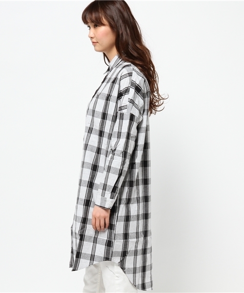 OUTLET（アウトレット）の「【WHO'S WHO gallery】TBlong（シャツ/ブラウス・レディース・ホワイト・FREE）」の3枚目の写真