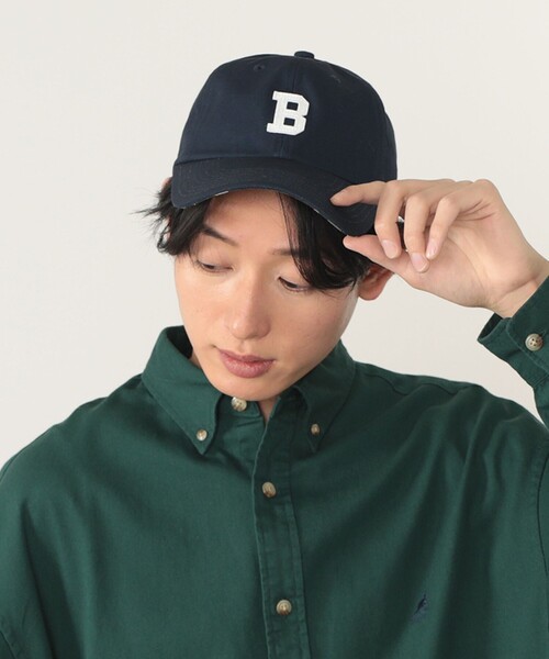 BEAMS HEART（ビームスハート）の「フェルト Bロゴ キャップ（キャップ・メンズ・ブラック/ネイビー/インディゴブルー・ONE SIZE）」の12枚目の写真