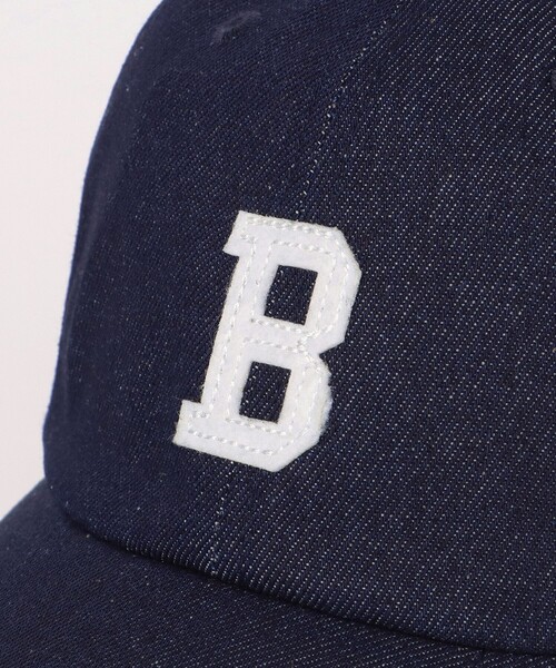 BEAMS HEART（ビームスハート）の「フェルト Bロゴ キャップ（キャップ・メンズ・ブラック/ネイビー/インディゴブルー・ONE SIZE）」の19枚目の写真