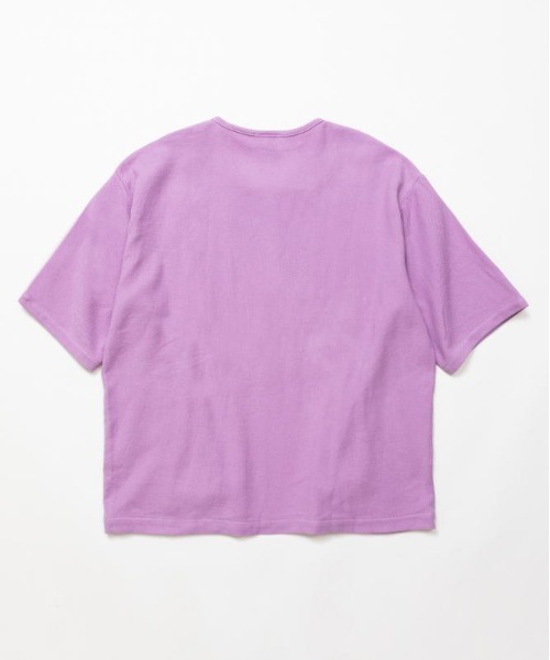 THING FABRICS（シングファブリックス）の「【8】【THING FABRICS】TF Pullover shirt（Tシャツ/カットソー・レディース・ホワイト/ブラック/ラベンダー・2/0/1）」の7枚目の写真
