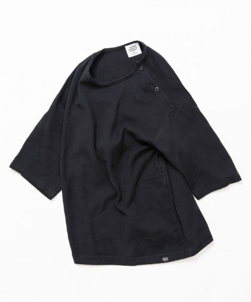 THING FABRICS（シングファブリックス）の「【8】【THING FABRICS】TF Pullover shirt（Tシャツ/カットソー・レディース・ホワイト/ブラック/ラベンダー・2/0/1）」の6枚目の写真