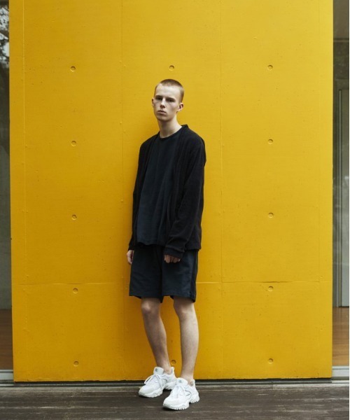 THING FABRICS（シングファブリックス）の「【8】【THING FABRICS】TF Pullover shirt（Tシャツ/カットソー・レディース・ホワイト/ブラック/ラベンダー・2/0/1）」の4枚目の写真