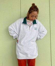 SHARE HALF ZIPスウェット