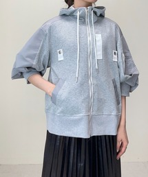 ボリュームMA-1スリーブ　パーカー