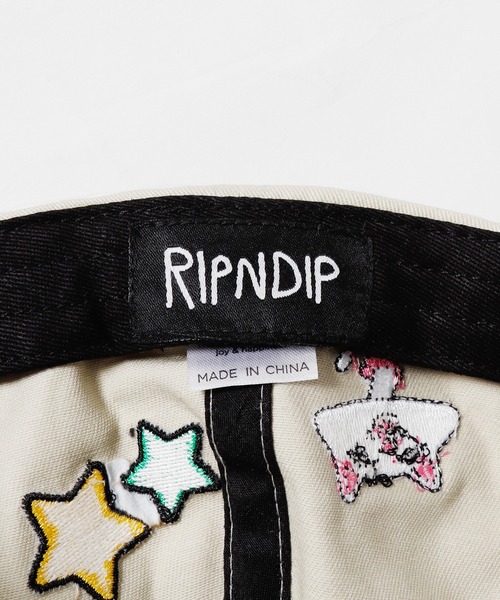 RIPNDIP（リップンディップ）の「RIPNDIP/リップンディップ Shroom Mania Strapback キャップ（キャップ・メンズ・ベージュ・FREE）」の5枚目の写真