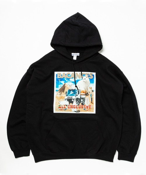 BEAVER（ビーバー）の「BACANCES ALL INCLUSIVE/バカンスオールインクルーシブ　BC HOODIE ITWS PYRAMID BC012205（パーカー・メンズ・ブラック/パープル/オリーブ・MEDIUM/LARGE/X-LARGE）」の15枚目の写真
