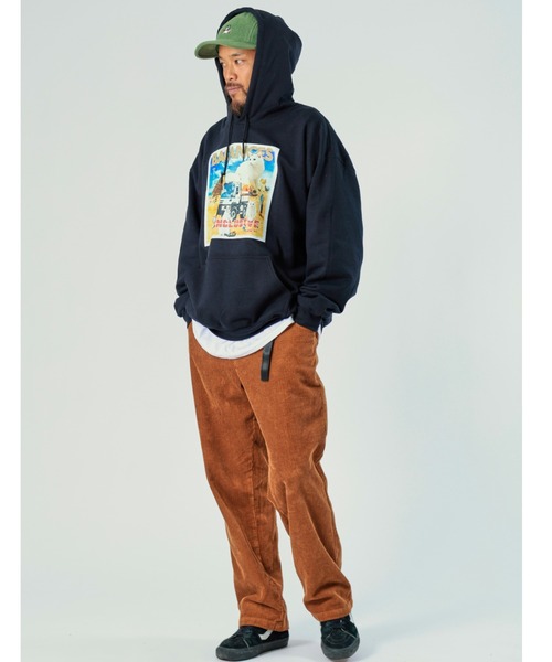 BEAVER（ビーバー）の「BACANCES ALL INCLUSIVE/バカンスオールインクルーシブ　BC HOODIE ITWS PYRAMID BC012205（パーカー・メンズ・ブラック/パープル/オリーブ・MEDIUM/LARGE/X-LARGE）」の18枚目の写真