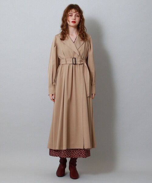 DEICY（デイシー）の「ギャザードレストレンチコート（トレンチコート・レディース・レッド/ベージュ・FREE）」の20枚目の写真