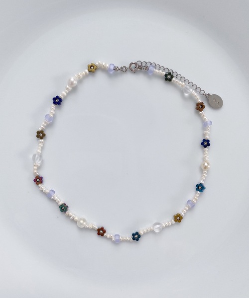 whim(ウィム)の「Emma-パールビーズネックレス-(ネックレス・レディース・ホワイト・FREE)」の2枚目の写真