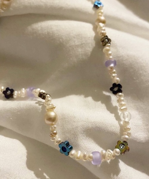 whim(ウィム)の「Emma-パールビーズネックレス-(ネックレス・レディース・ホワイト・FREE)」の7枚目の写真