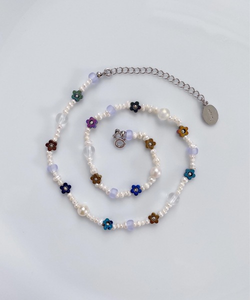whim(ウィム)の「Emma-パールビーズネックレス-(ネックレス・レディース・ホワイト・FREE)」の10枚目の写真