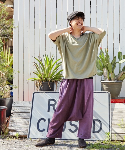 チャイハネ】ソムニMEN'Sトップス インナータンクトップ付き