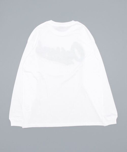 GGD SELECT(ジージーディー セレクト)の「オーバーサイズ ワッペンサガラ刺繍 ロングスリーブTシャツ(Tシャツ/カットソー・メンズ・グリーン/ホワイト系その他/ブラック系その他/ブルー系その他・M/L/LL)」の5枚目の写真