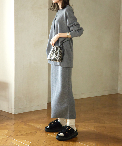 SLOBE IENA(スローブイエナ)の「【MOHI/モヒ】ムートンサンダル(サンダル・レディース・ブラック・38/36/37)」の9枚目の写真