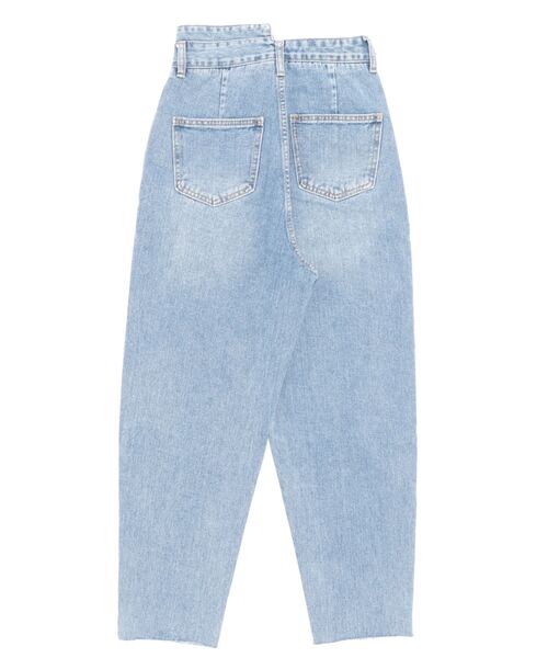 Narcissus（ナルシス）の「【Narcissus】ハイウエストベルトデニム（デニムパンツ・レディース・レインボー・FREE）」の11枚目の写真