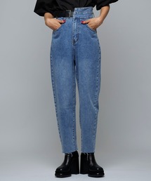 Narcissus | 【Narcissus】ハイウエストベルトデニム(デニムパンツ)