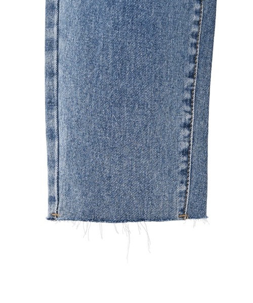 Narcissus（ナルシス）の「【Narcissus】ハイウエストベルトデニム（デニムパンツ・レディース・レインボー・FREE）」の3枚目の写真