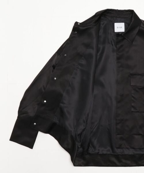 SISE(シセ)の「SISE BALLOON COACHES JACKET(その他アウター・メンズ・ブラック・MEDIUM)」の4枚目の写真