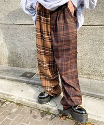 Candy Stripper | STAGGERED CHECK パンツ(その他パンツ)