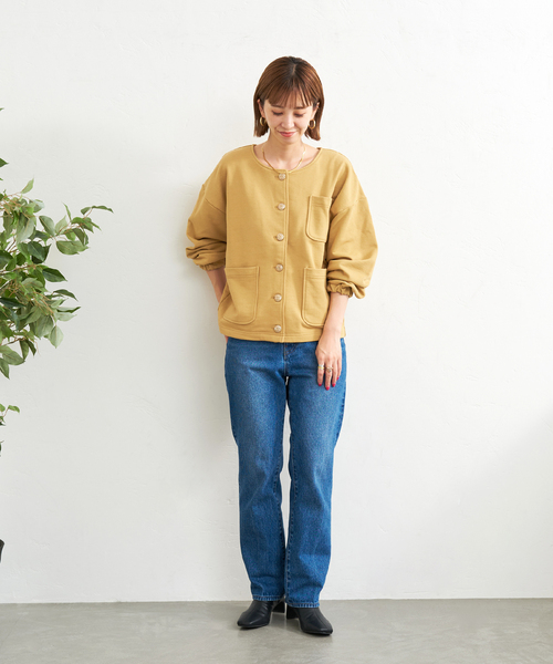 B.C STOCK（ベーセーストック）の「カットジャケット（ノー