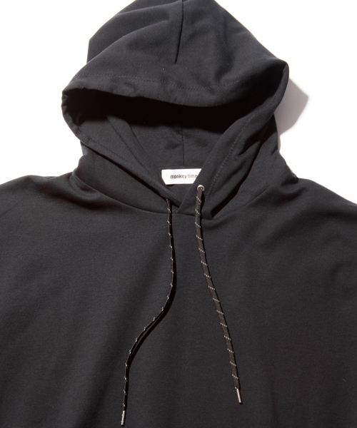 MONKEY TIME（モンキータイム）の「＜monkey time＞ ∴ TC/BNDG SD/ZIP 5SL/パーカー（パーカー・メンズ・ホワイト/ブラック・SMALL/MEDIUM/LARGE/X-LARGE）」の10枚目の写真
