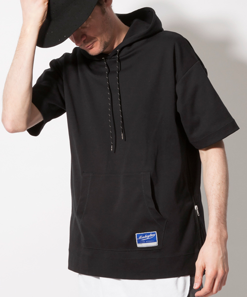 MONKEY TIME（モンキータイム）の「＜monkey time＞ ∴ TC/BNDG SD/ZIP 5SL/パーカー（パーカー・メンズ・ホワイト/ブラック・SMALL/MEDIUM/LARGE/X-LARGE）」の13枚目の写真