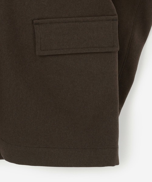 DAIWA PIER39（ダイワピア39）の「DAIWA PIER39 | TECH DOUBLE-BREASTED JACKET FLANNEL WOMEN（テーラードジャケット・レディース・ダークネイビー/ブラウン・FREE）」の18枚目の写真