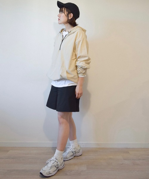 Isn't She?(イズントシー)の「アノラックパーカー(パーカー・レディース・ブルー/ベージュ/ピンク・FREE)」の6枚目の写真