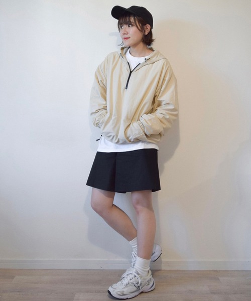 Isn't She?(イズントシー)の「アノラックパーカー(パーカー・レディース・ブルー/ベージュ/ピンク・FREE)」の17枚目の写真