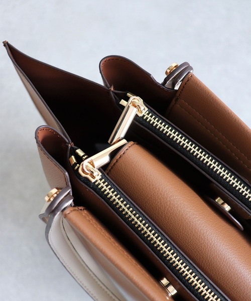 MIAN (ミアン)の「LILY / 縦型A4トートバッグ(トートバッグ・レディース・ブラウン/ピンク/モカ/ブラック/グレー/グレー系その他/アイボリー・FREE)」の19枚目の写真