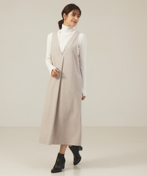 abahouse mavie | カルゼジャージーワンピース(ワンピース)