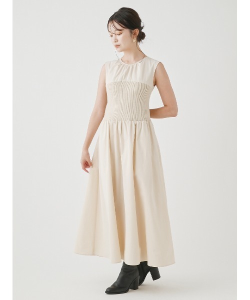 Stylevoice forxxx 2WAYリブニットドッキングシャツワンピース Stylevoice for xxx（スタイルヴォイスフォー）の「2WAY