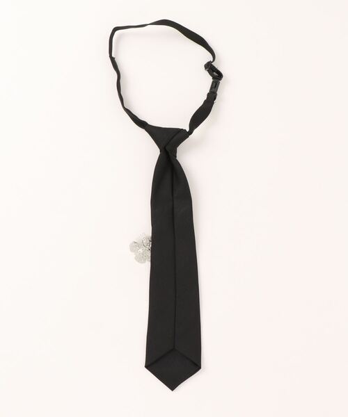 almo(アルモ)の「蝶の安全ピン付きネクタイ(BQ)(ネクタイ・レディース・ブラック・FREE)」の5枚目の写真