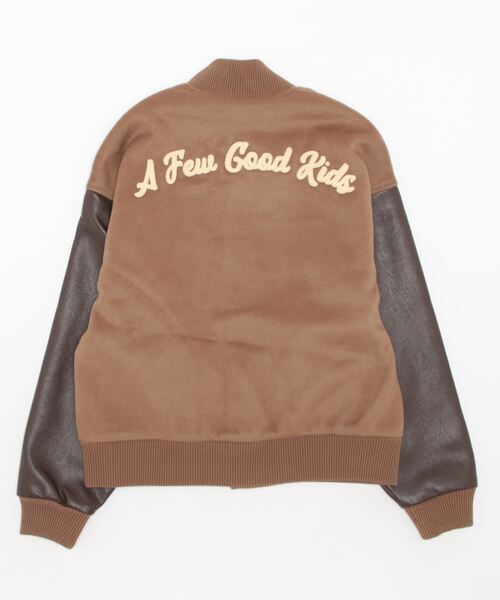 A FEW GOOD KIDS（ア フュー グッド キッズ）の「AFEWGOODKIDS/アフューグッドキッズ/WOOLEN BASEBALL LOGO JACKET（スタジャン・メンズ・ブラック/ブラウン/グリーン・L/M/XL/S）」の22枚目の写真