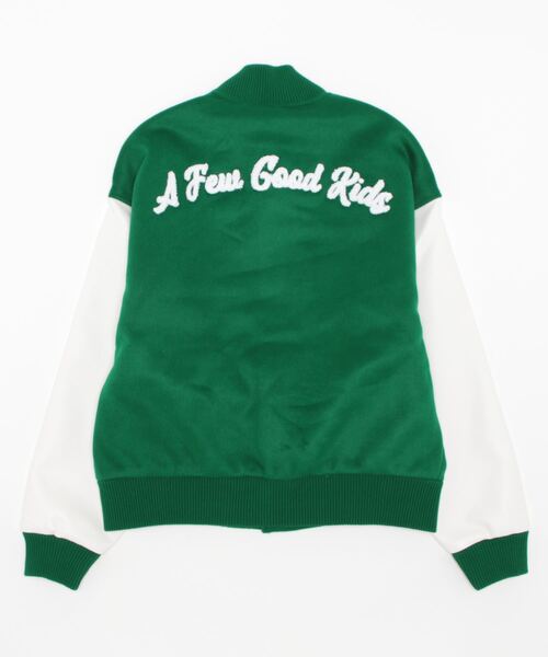 A FEW GOOD KIDS（ア フュー グッド キッズ）の「AFEWGOODKIDS/アフューグッドキッズ/WOOLEN BASEBALL LOGO JACKET（スタジャン・メンズ・ブラック/ブラウン/グリーン・L/M/XL/S）」の21枚目の写真