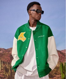A FEW GOOD KIDS | AFEWGOODKIDS/アフューグッドキッズ/WOOLEN BASEBALL LOGO JACKET(スタジャン)