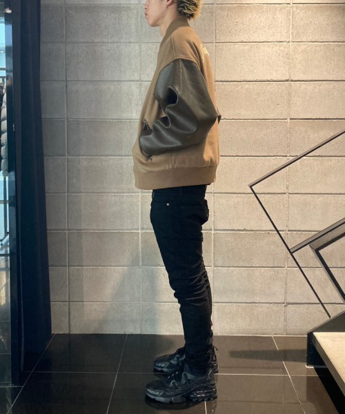 A FEW GOOD KIDS（ア フュー グッド キッズ）の「AFEWGOODKIDS/アフューグッドキッズ/WOOLEN BASEBALL LOGO JACKET（スタジャン・メンズ・ブラック/ブラウン/グリーン・L/M/XL/S）」の17枚目の写真